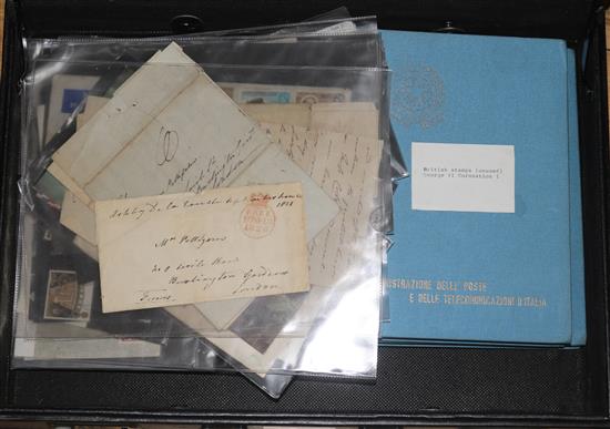 Three albums of mainly G.B. unmounted mint stamps, mostly Edward VII to George VI,